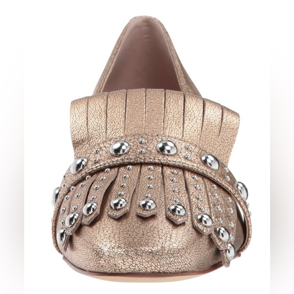 Nine West Wesh Metallic Penny Loafer - Sz 8.5 - worn twice! - Picture 4 of 10